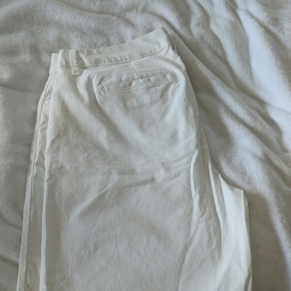 White Bermuda Shorts - 6"inseam - Picture 2 of 5